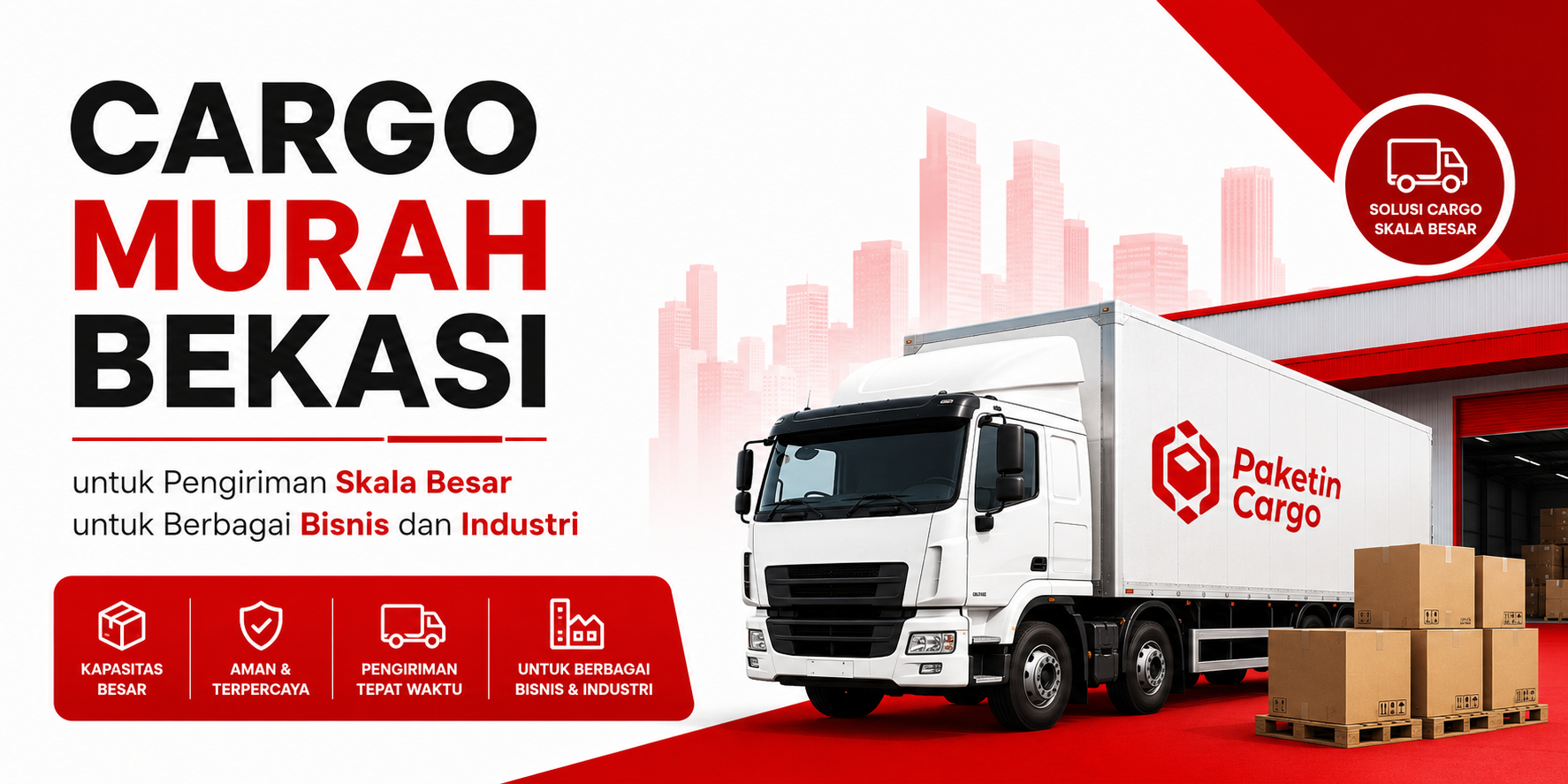 Cargo Murah Bekasi untuk Pengiriman Skala Besar untuk Berbagai Bisnis dan Industri
