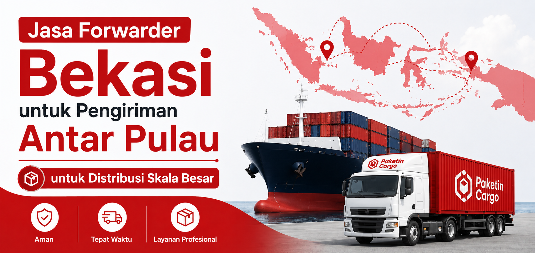 Jasa Forwarder Bekasi untuk Pengiriman Antar Pulau untuk Distribusi Skala Besar
